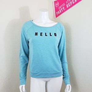 Victoria's Secret PINK Slouchy Graphic Pullover